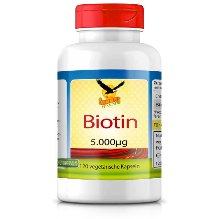 Biotin 5mg von Get UP food supplements bestellen Biotin 5mg von Get UP food supplements bestellen