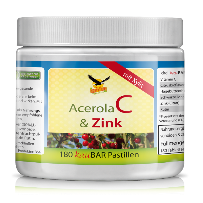 Vitamin C + ZINK Lutschpastillen mit Xylit bestellen Vitamin C + ZINK Lutschpastillen mit Xylit bestellen