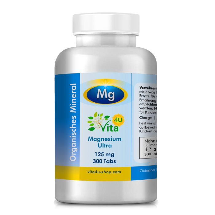 Magnesium Ultra 125 mg Magnesiumglycinat Magnesium Ultra 125 mg Magnesiumglycinat